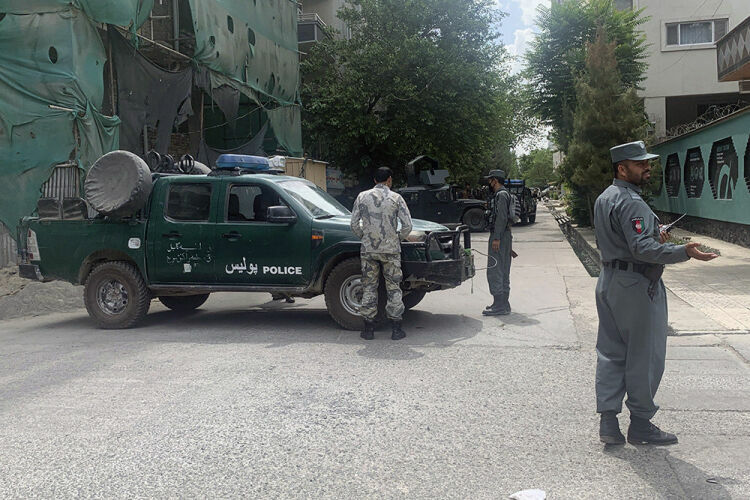 Russian embassy car blown up in Kabul