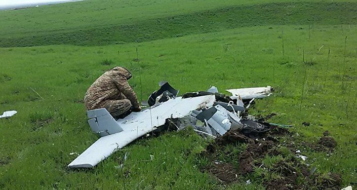 Iranian military shot down an Armenian unmanned aerial vehicle