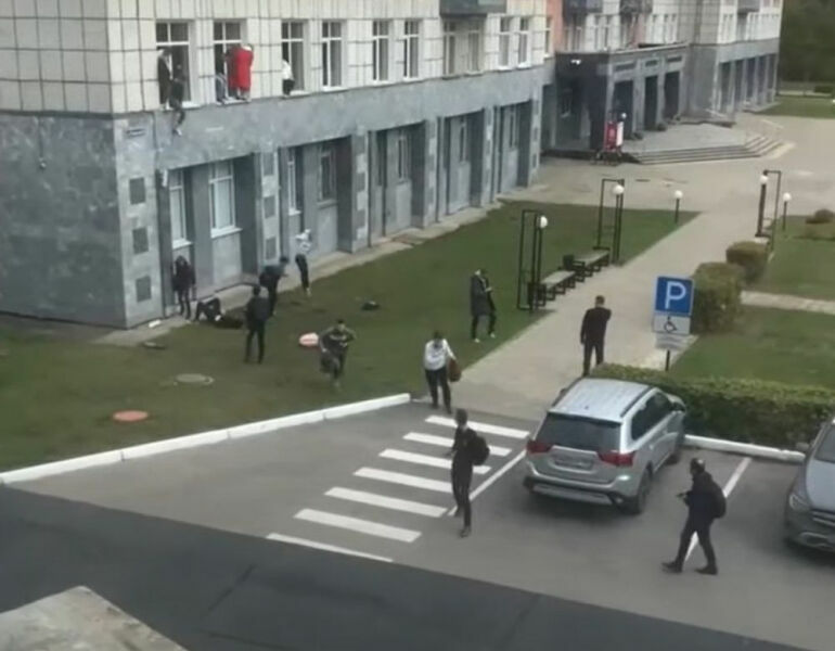 Six people were killed and 24 injured in the attack on a university in Perm