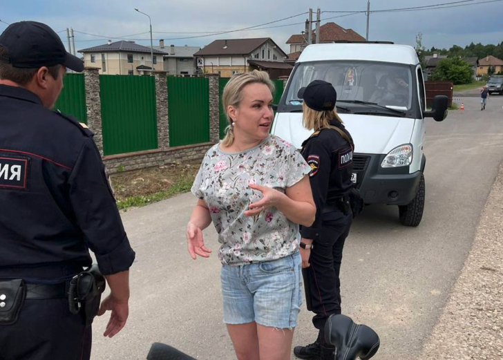 Ex-employee of Channel One Ovsyannikova was detained in the Moscow region