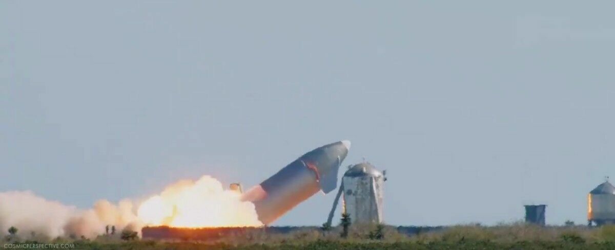 Elon Musk's prototype Mars Rocket Starship exploded again during testing