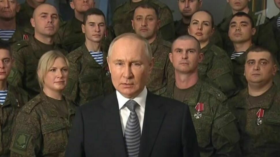 Vladimir Putin made a New Year's address to citizens