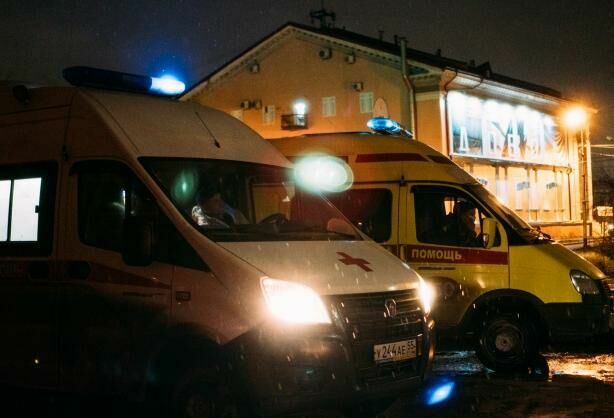 Patients that were delivered to the building of the Ministry of Health in Omsk were hospitalized