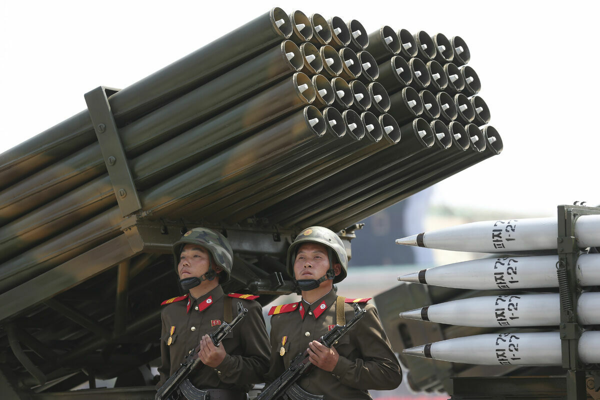 The United States suspected North Korea of secret arms supplies to Russia