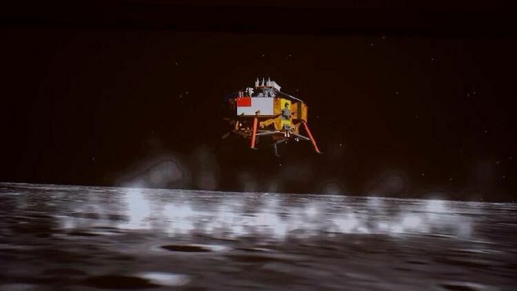 China successfully landed a spaceship on the moon