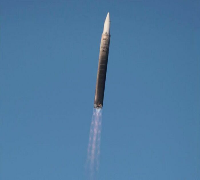 Ракета SS-19 «Стилет» запускает глайдер Ю-71 (объект 4202)