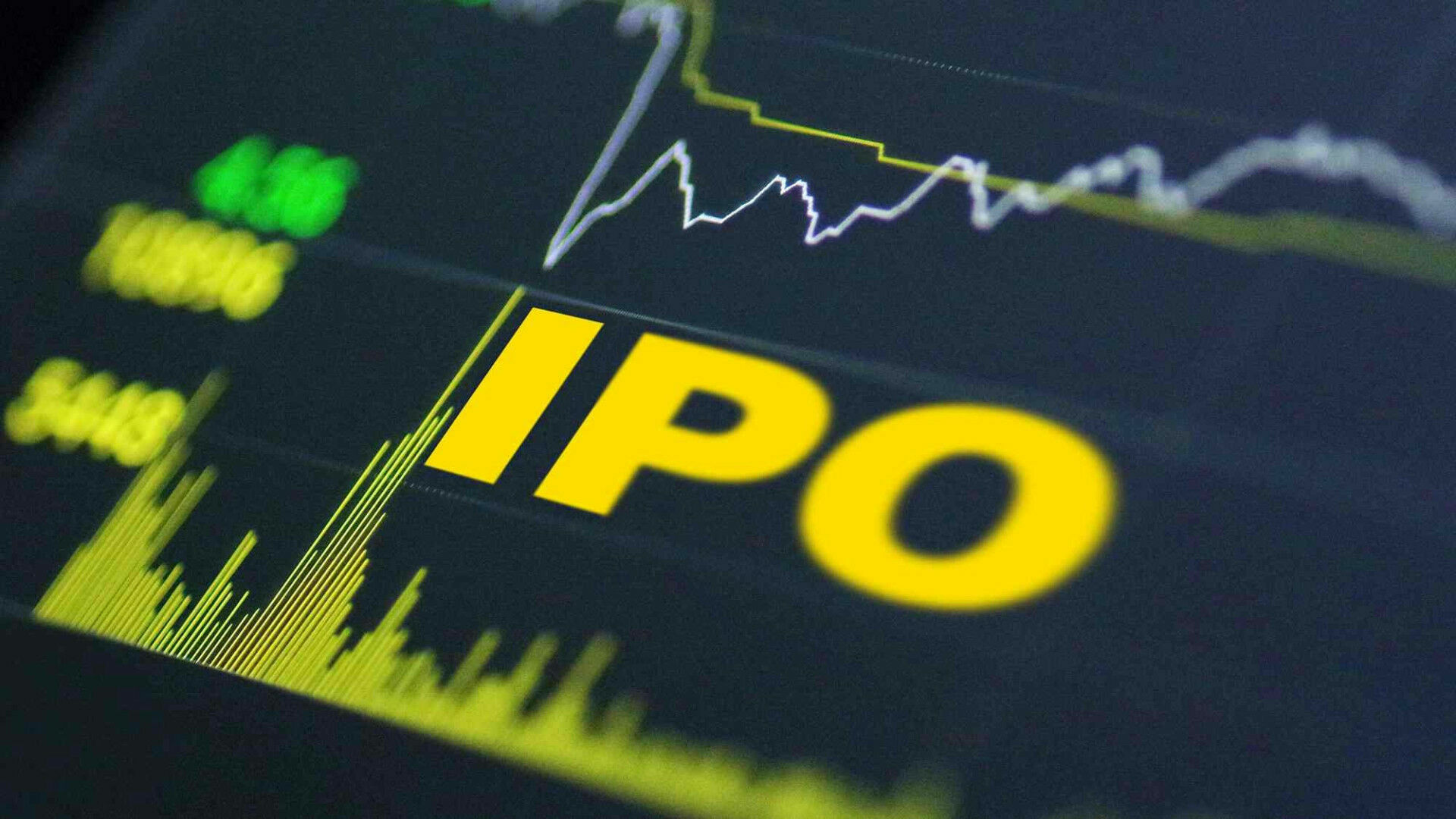 The volume of funds raised through IPOs on the US and European stock exchanges collapsed by 90%