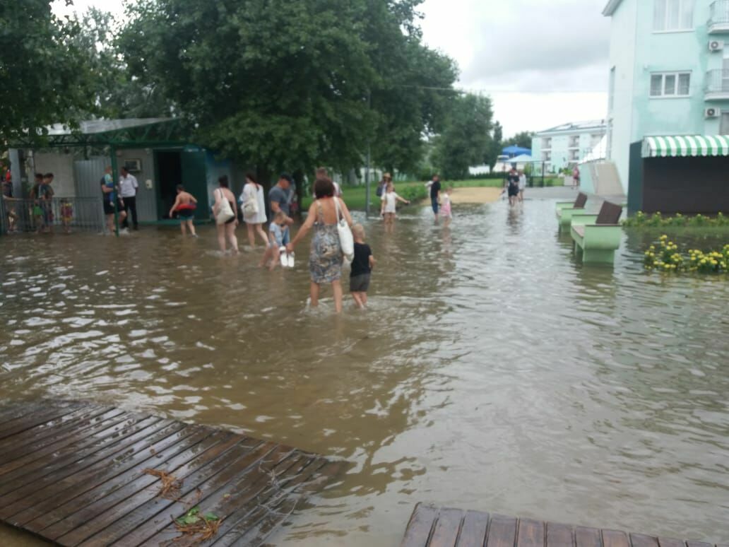Flood in the Krasnodar Territory: resorts went under the water again