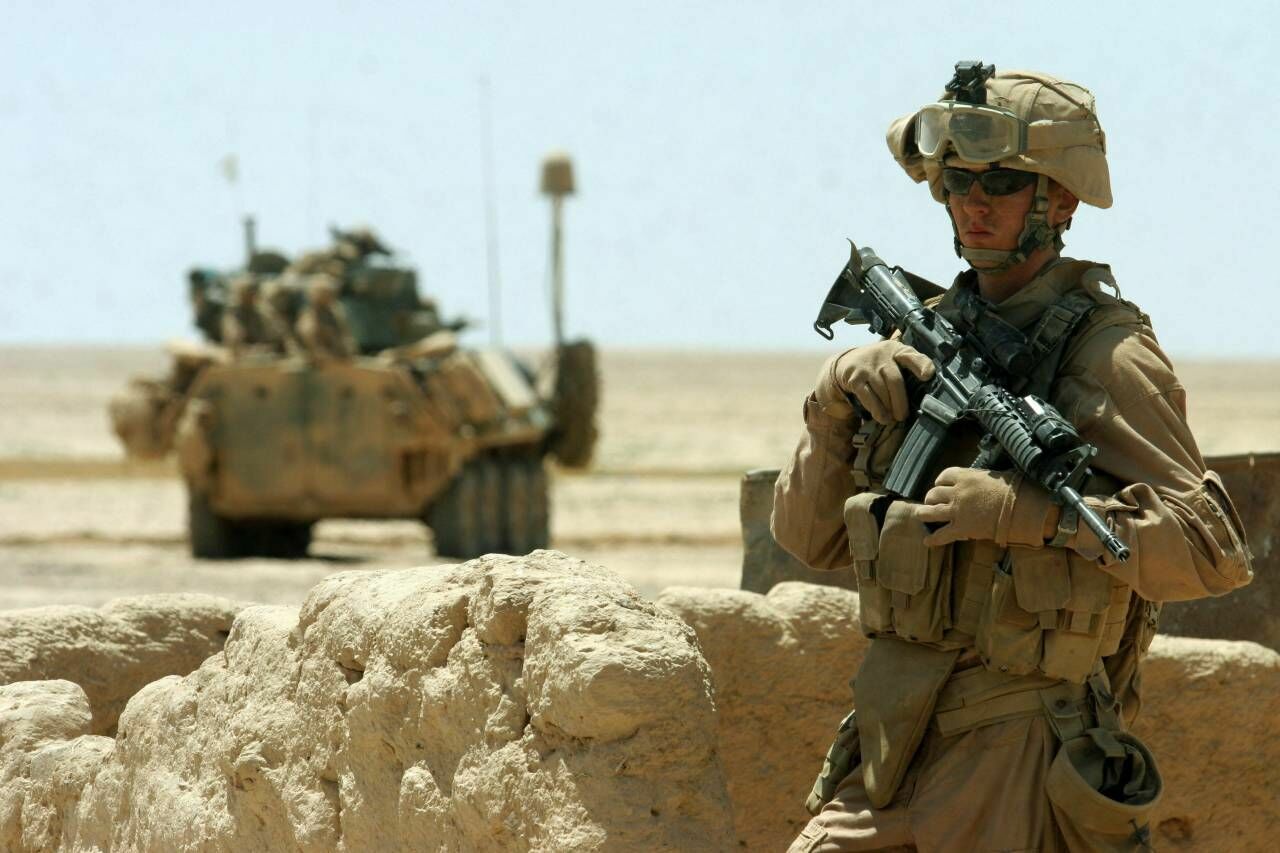 The United States reported on the almost complete withdrawal of its troops from Afghanistan