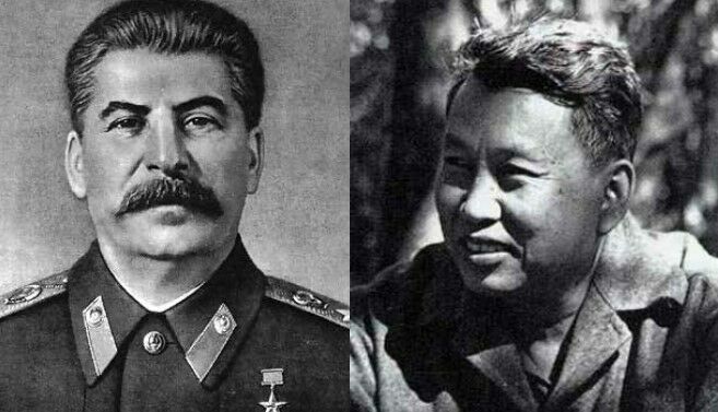 Idea of ​ ​the day: if they taboo to compare Stalin with Hitler you can compare him with Paul Pot