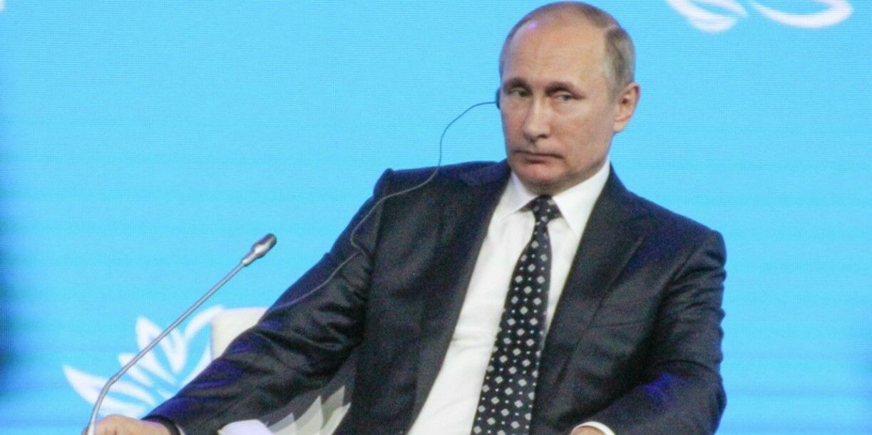 Putin in a discussion of the topic of sanctions called the Western community an "empire of lies"