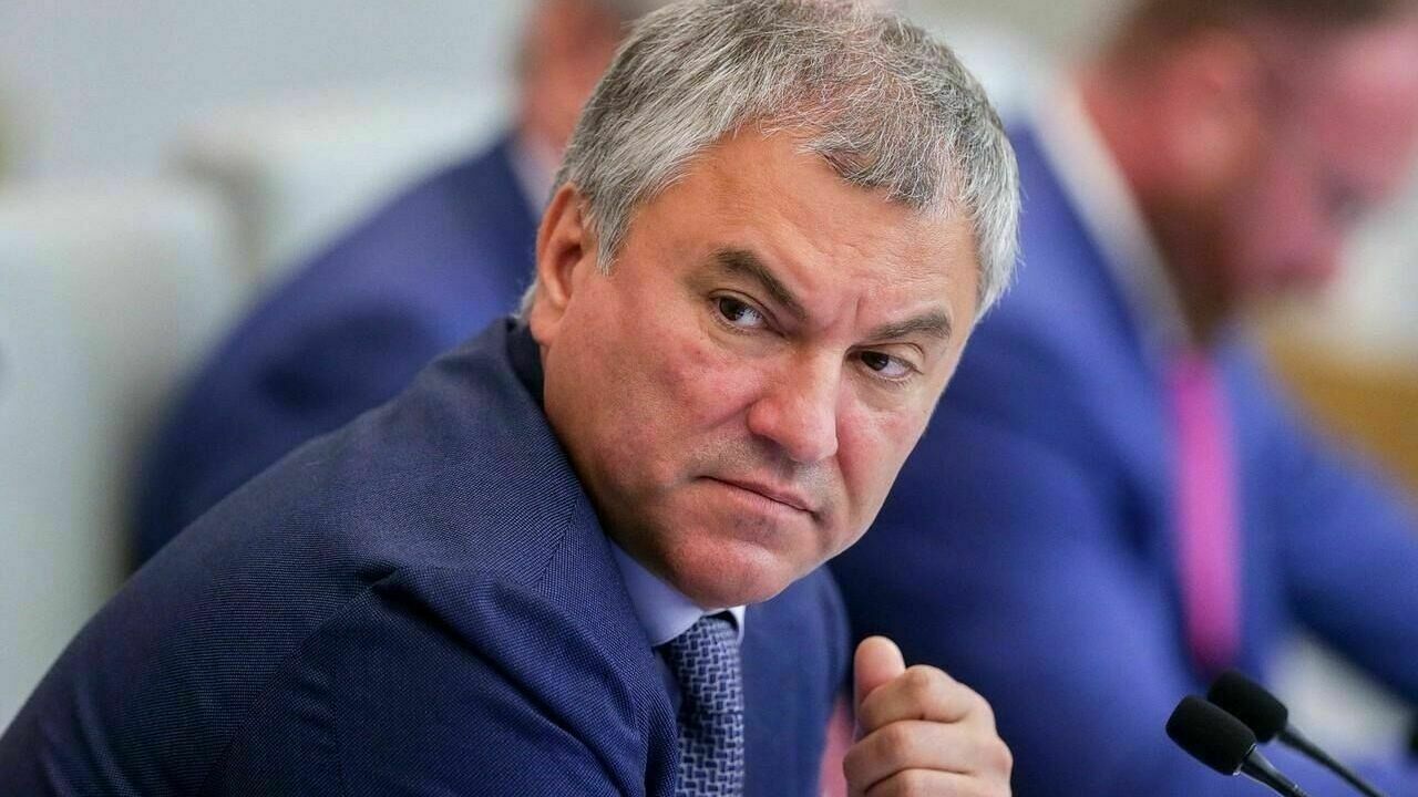 Volodin urged to confiscate property from citizens "pouring dirt on Russia"