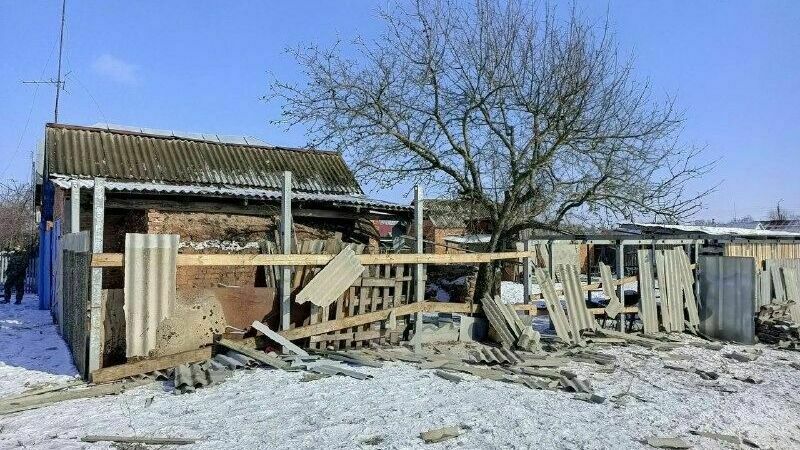 In the Belgorod region, the city of Shebekino came under fire