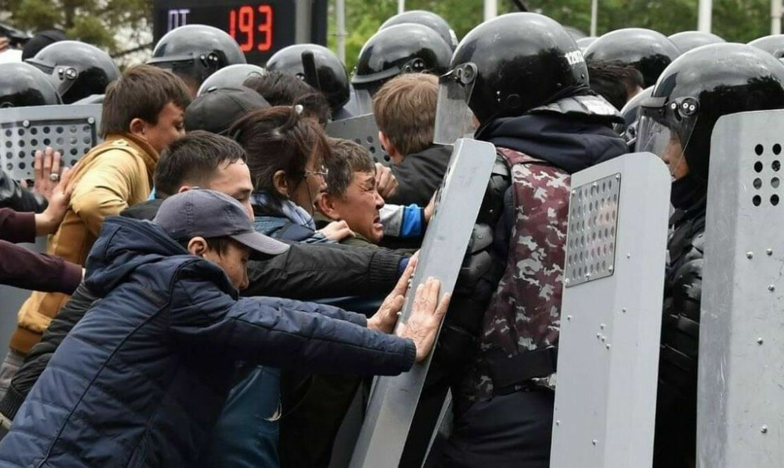 The interference by the President of Kazakhstan did not help calm the "gas" riot