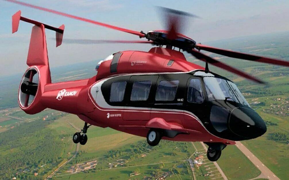 Certification of the new Ka-62 helicopter suspended