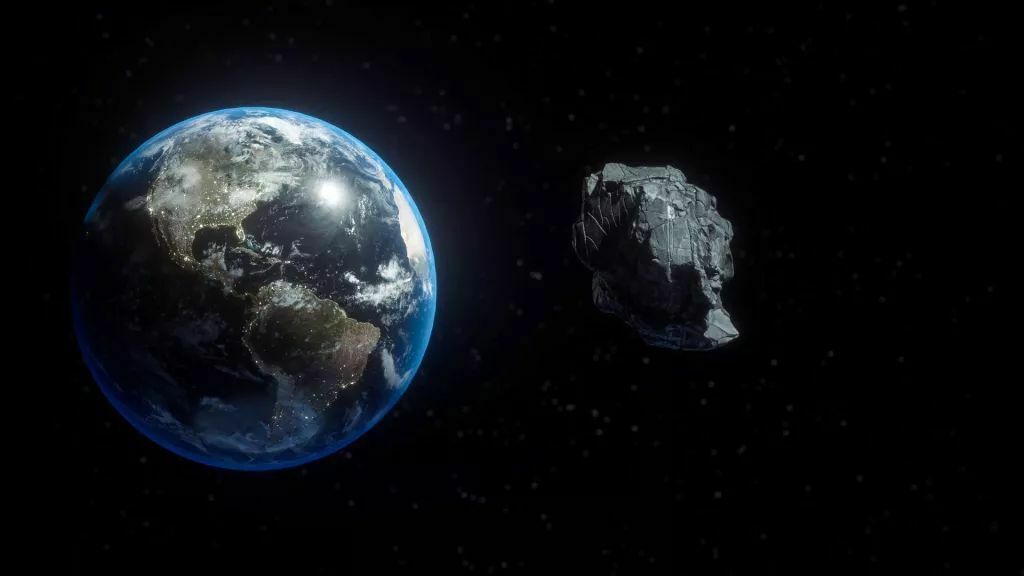 Potentially dangerous asteroid approaches Earth at 124,000 km / h