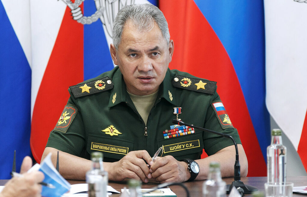 Shoigu reported on the completion of military training of 300,000 mobilized