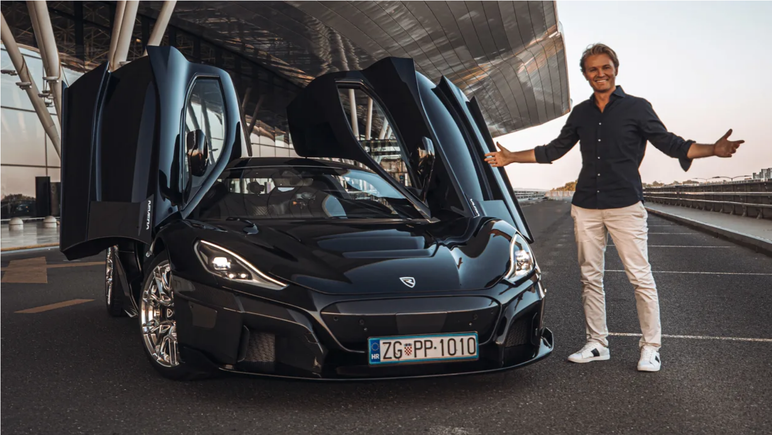 415 km/h: electric car of the Croatian brand Rimac sets a world speed record