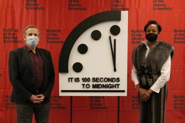 Nuclear disaster is at hand: Doomsday clock shows 100 seconds to midnight
