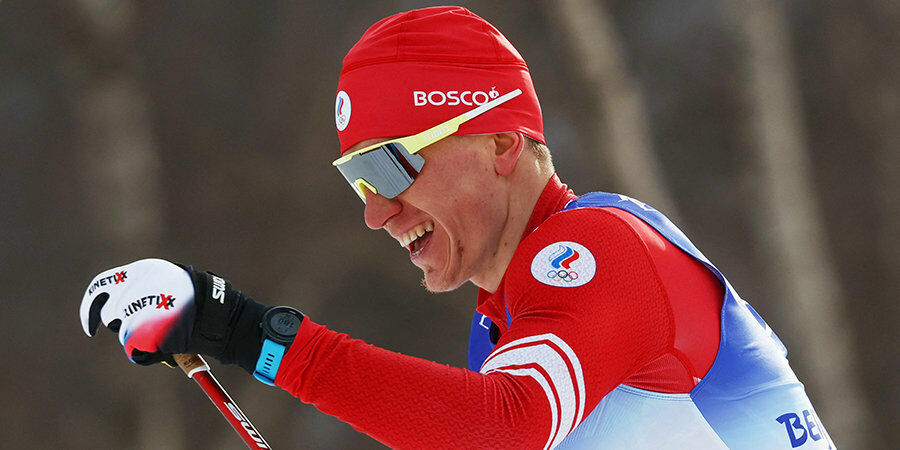 Skier Alexander Bolshunov won Olympic silver in the "classics" at 15 km
