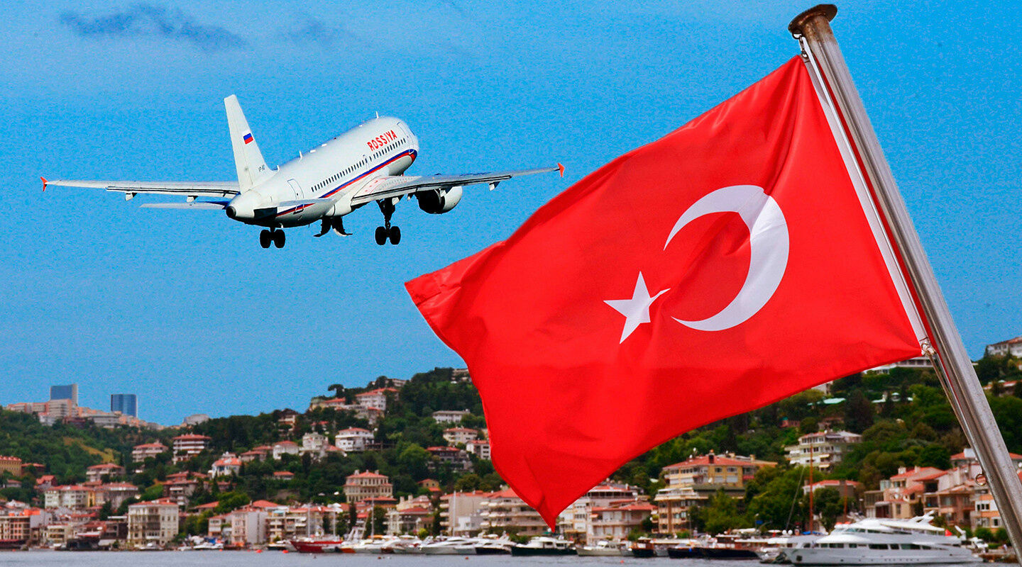 The first flights flew from Russia to Turkey 100% loaded