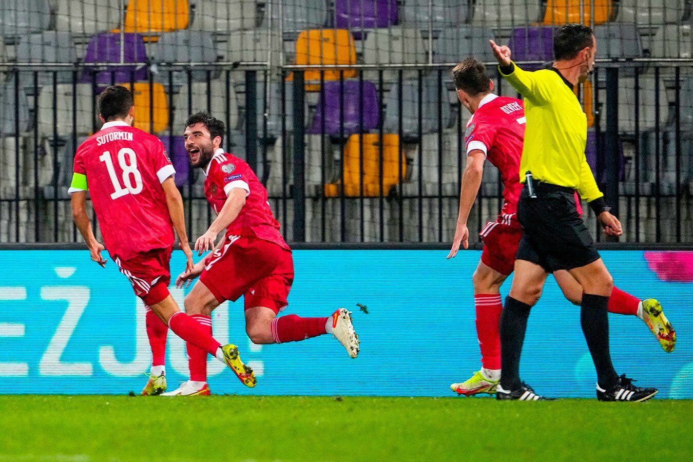 Russian national team beat Slovenes in World Cup 2022 qualifying match