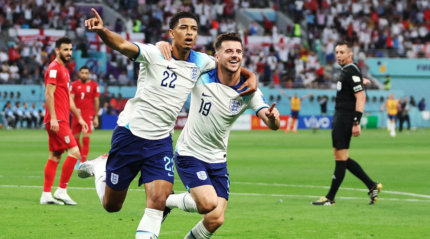 England defeated Iran 6-2 at the 2022 World Cup in Qatar