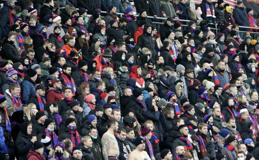 UEFA lifted restrictions on the number of spectators in the stands