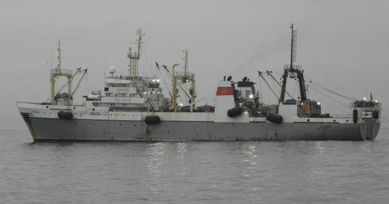 Investigative Committee began checking on the fact of a fire on a trawler in the Sea of Okhotsk