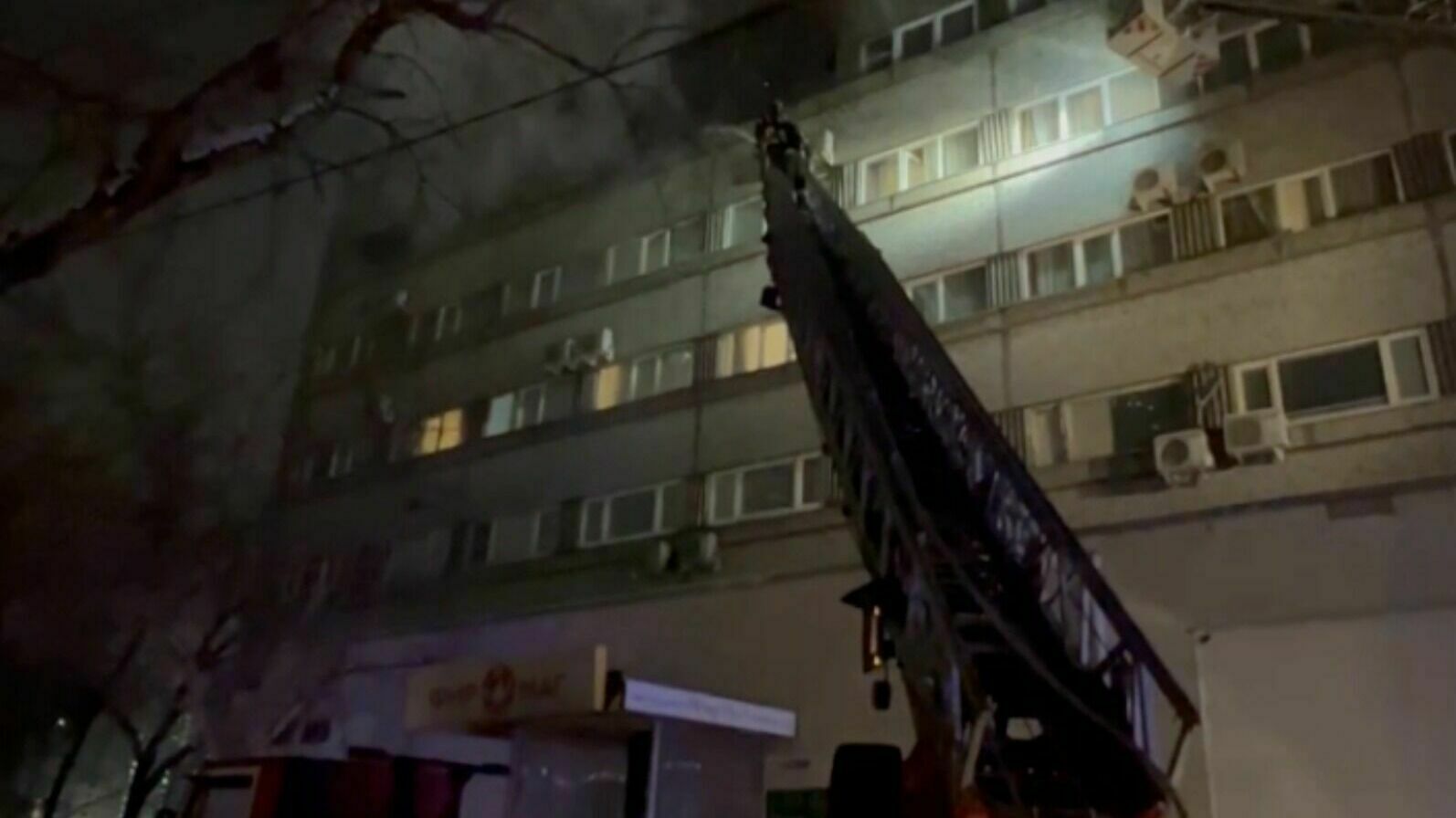 Seven people were killed in a fire at the Moscow hotel "MKM"