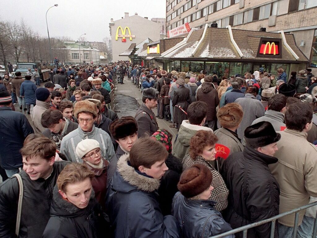 Такой популярности как в России у McDonald’s нет нигде в мире