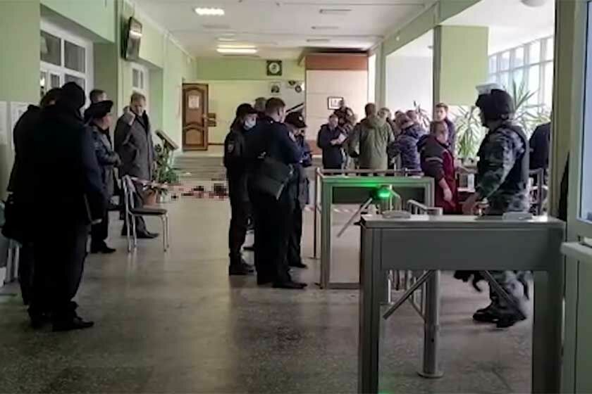 The media found out who was guarding the Perm university on the day of the attack