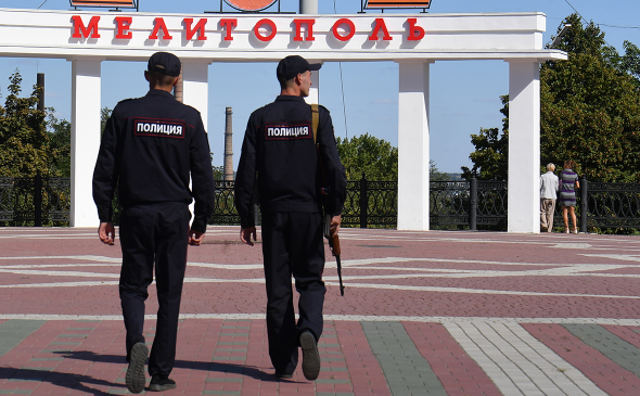 Melitopol named aa the temporary capital of the pro-Russian Zaporozhye