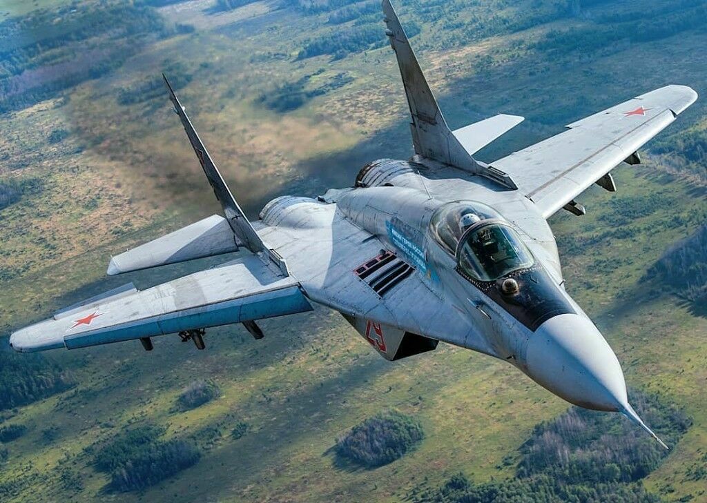 MiG-29 crashed in the Astrakhan region
