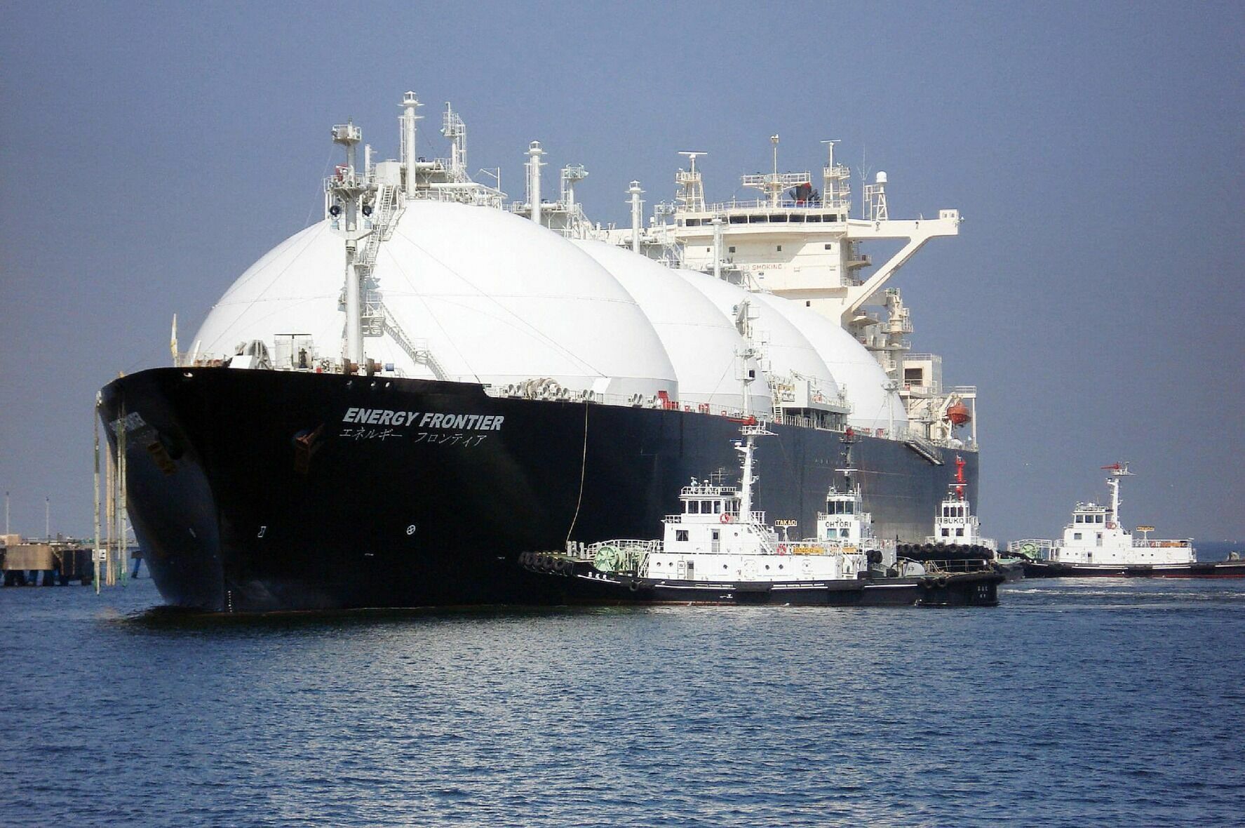 СПГ доставляют в Европу танкерами