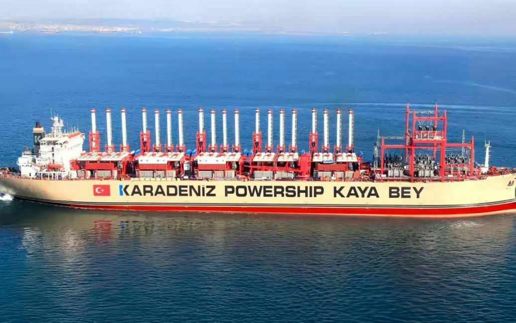 Turks will help with current: Ukraine can get heavy-duty floating power plants