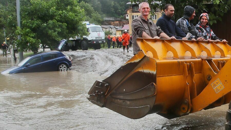 Sochi is already accustomed to regular floods.