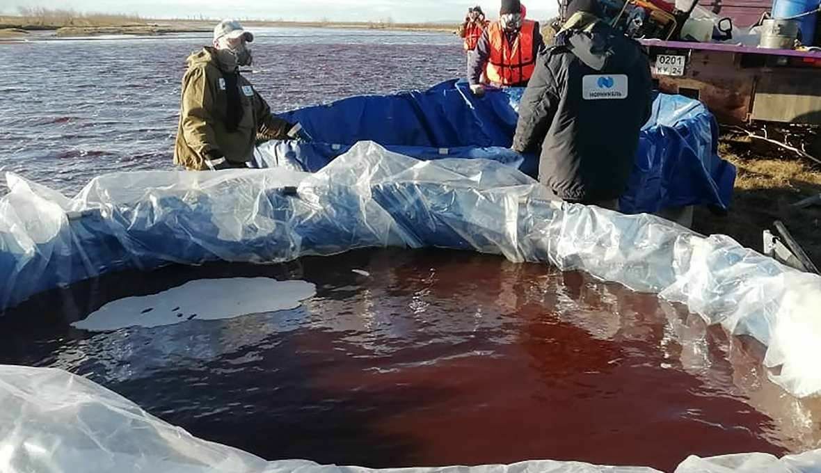 Emergency mode is introduced in Taimyr after jet fuel spill
