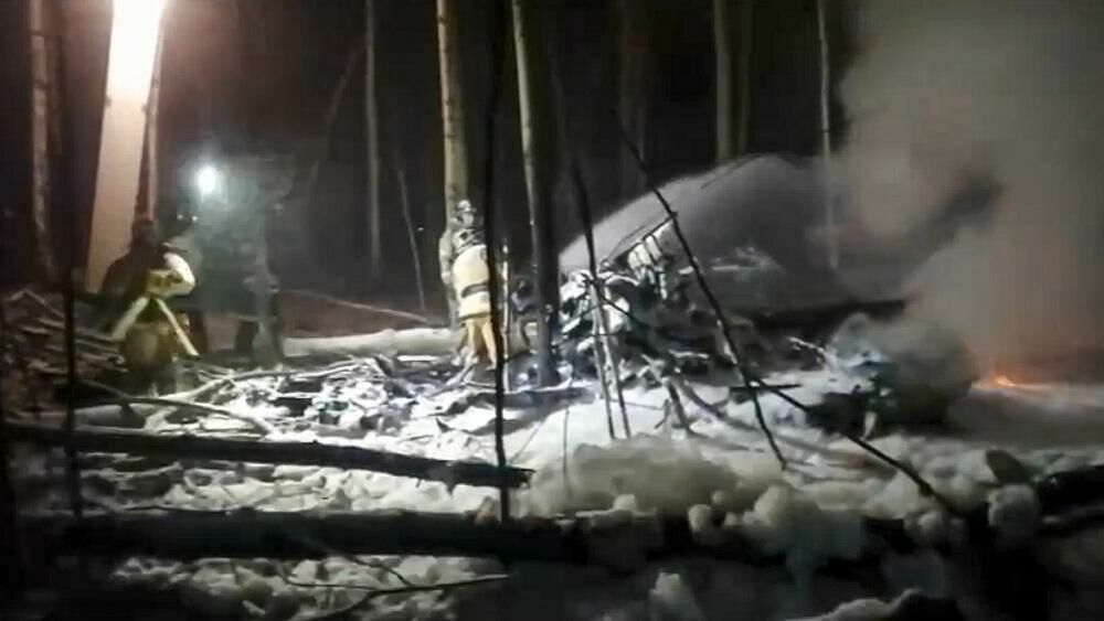 The remains of all nine dead were found at the crash site of An-12 in the Irkutsk region