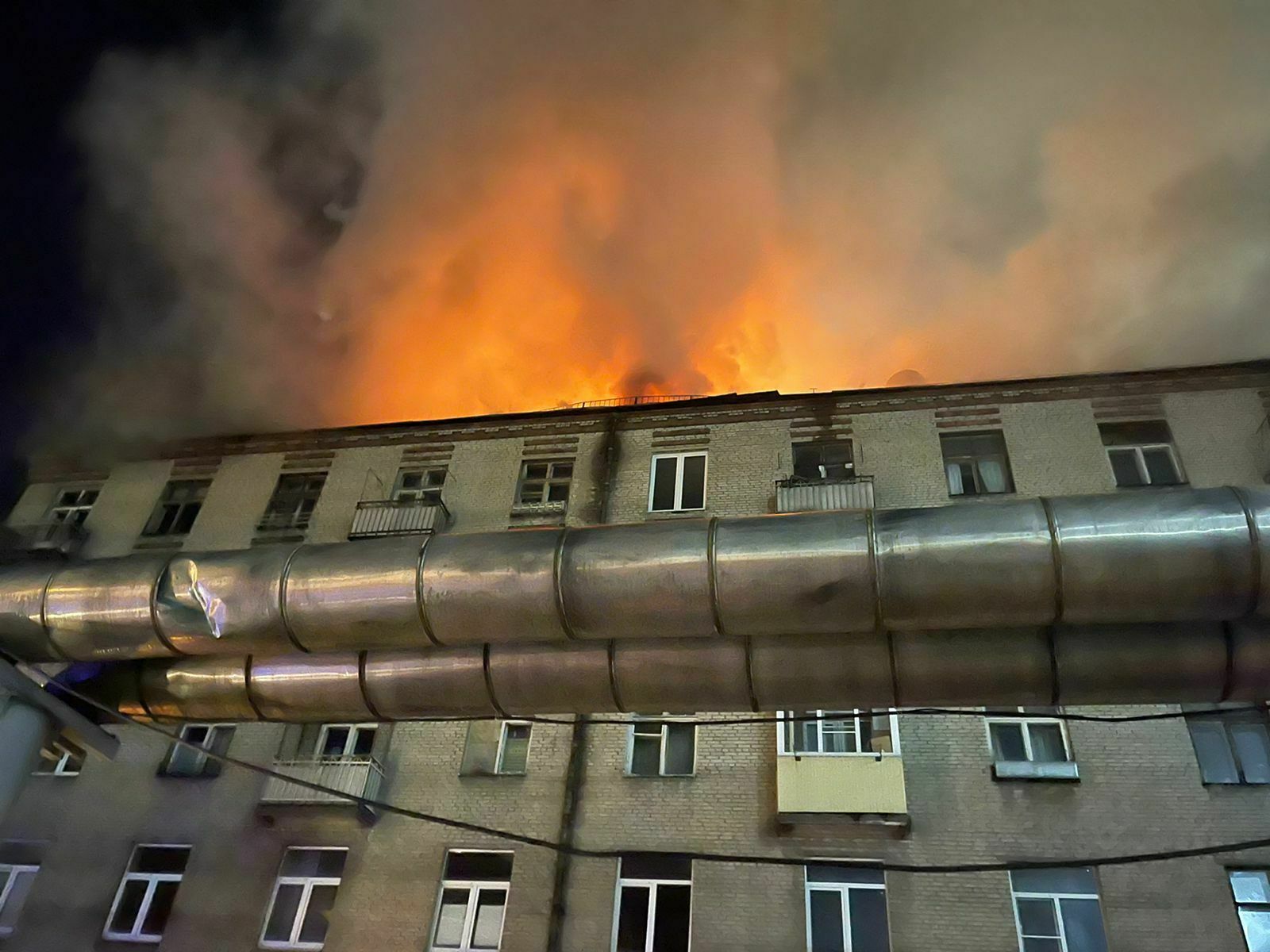 Emergency renovation: the act of arson commited against the family of Muscovites Dylevsky