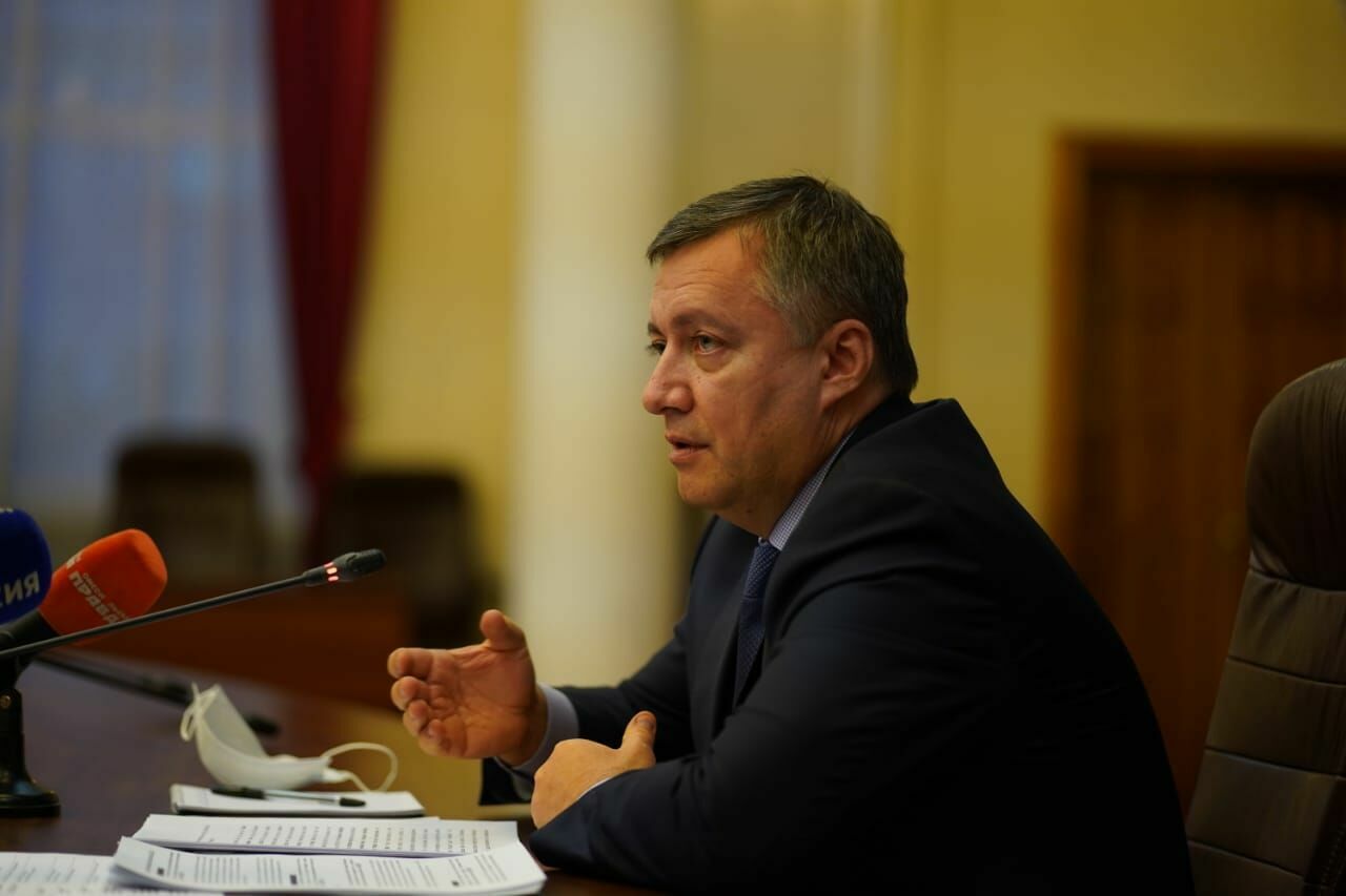 Governor Kobzev reports on restoration of flood-affected areas