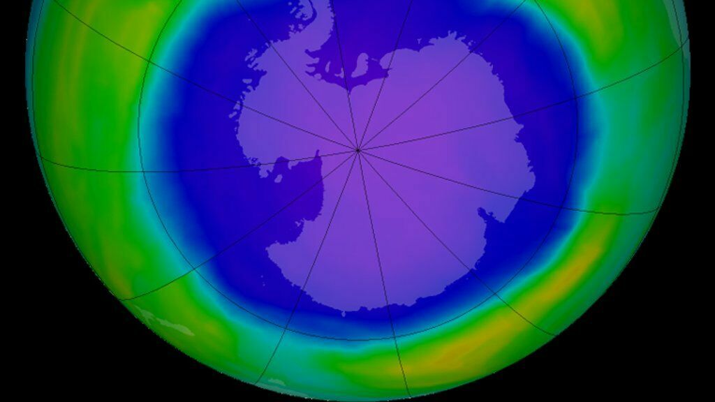 The most long-lived ozone hole closed over Antarctica