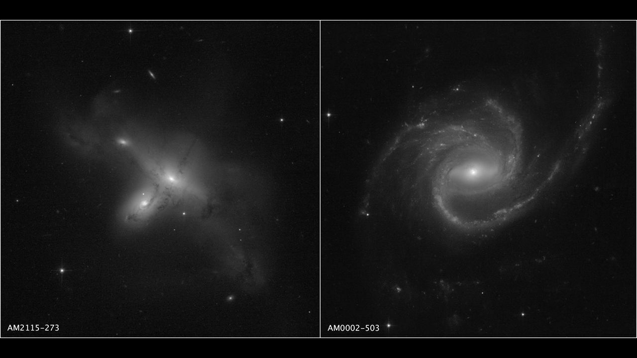 Galaxy with three "arms": the first images made by the reanimated "Hubble" appear