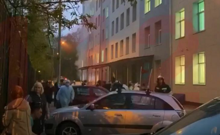 Fire in a Moscow hospital: one patient died, more than 200 were evacuated