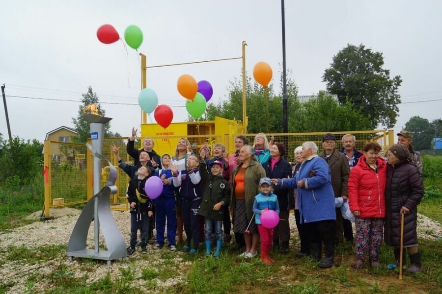Приход газа в деревню Канабьево Ковровского района Владимирской области стал настоящим праздником