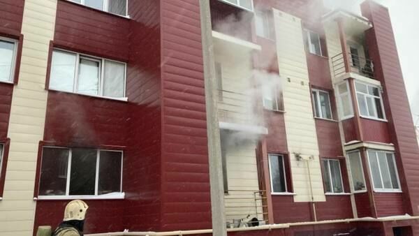 Three people died in a fire in a residential building in Orenburg
