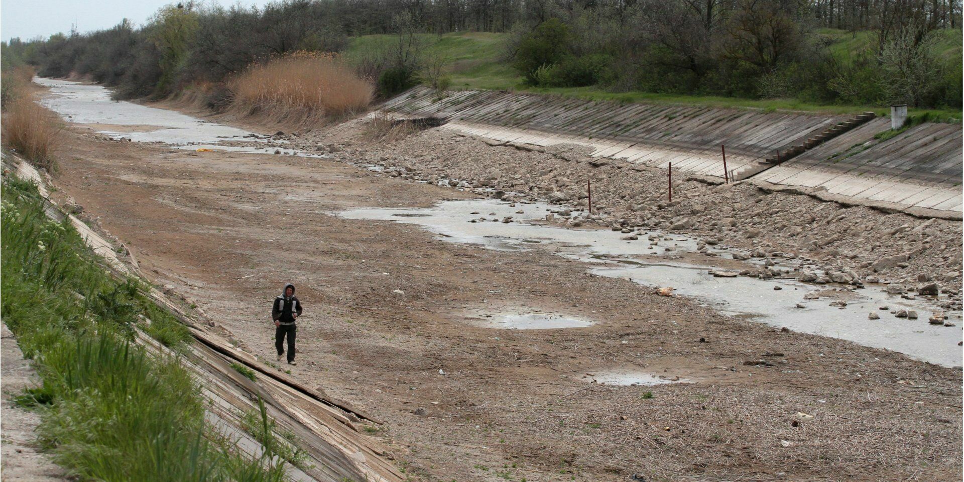 The situation with water supply in Crimea is becoming catastrophic