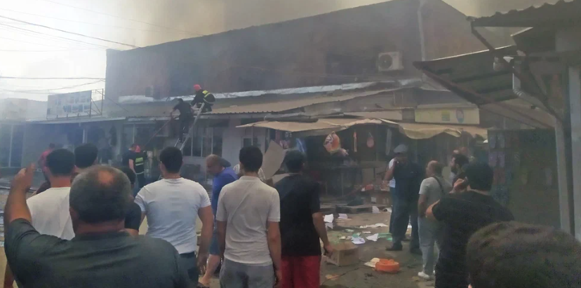 Six people died in an explosion in a shopping center in Yerevan