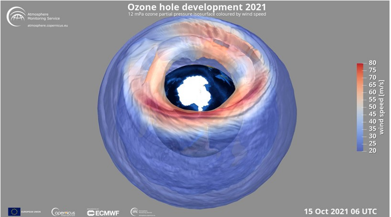 One of the longest-lived ozone holes should close on December 22