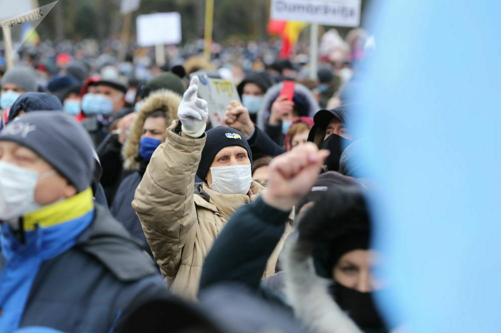 Protesters in Kishinev adopted a resolution on the resignation of the government